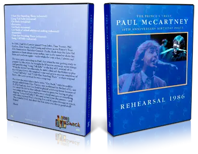 Artwork Cover of Paul McCartney 1986-06-19 DVD London Audience