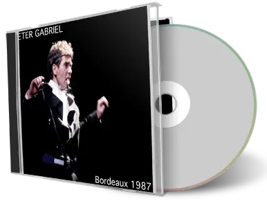 Artwork Cover of Peter Gabriel 1987-06-02 CD Bordeaux Audience