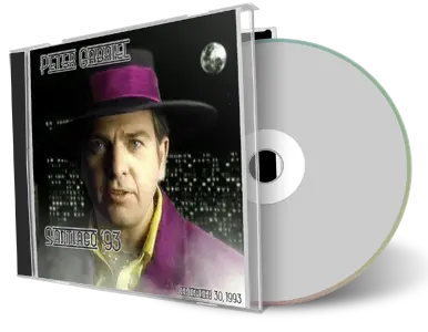 Artwork Cover of Peter Gabriel Compilation CD Santiago 1993 Soundboard