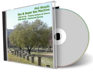 Artwork Cover of Phil Woods 1996-07-05 CD Vienne Soundboard