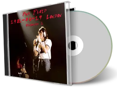 Artwork Cover of Pink Floyd 1981-06-14 CD London Audience