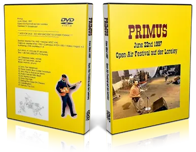 Artwork Cover of Primus 1997-06-22 DVD Open-Air-Festival auf der Loreley Proshot