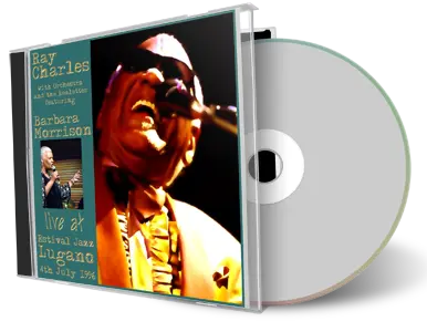 Artwork Cover of Ray Charles 1996-07-04 CD Lugano Soundboard