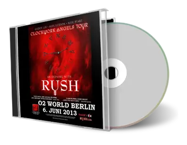 Artwork Cover of Rush 2013-06-06 CD Berlin Audience