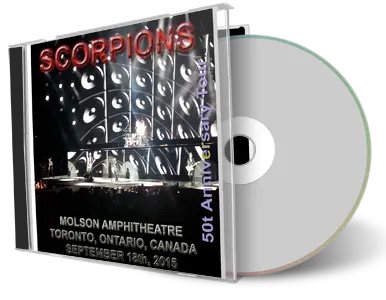 Artwork Cover of Scorpions 2015-09-18 CD Toronto Audience