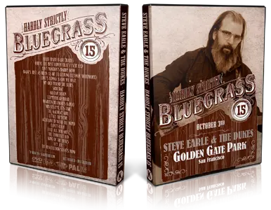 Artwork Cover of Steve Earle and The Dukes 2015-10-03 DVD Hardly Strictly Bluegrass Festival Proshot