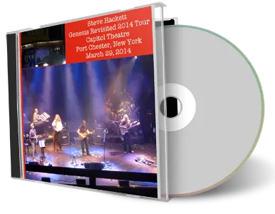 Artwork Cover of Steve Hackett 2014-03-29 CD Port Chester Audience