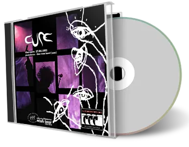 Artwork Cover of The Cure 1992-06-27 CD Pasadena Audience