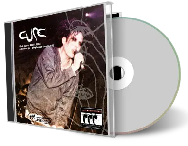 Artwork Cover of The Cure 1992-11-20 CD Edinburgh Audience