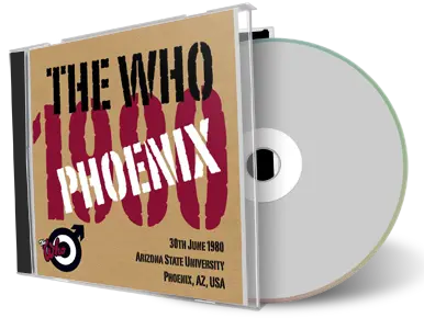 Artwork Cover of The Who 1980-06-30 CD Phoenix Audience