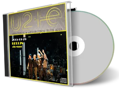 Artwork Cover of U2 2015-09-29 CD Berlin Audience