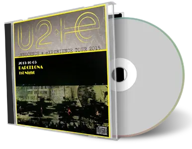 Artwork Cover of U2 2015-10-05 CD Barcelona Audience
