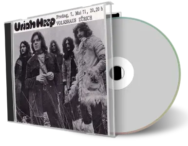 Artwork Cover of Uriah Heep 1971-05-07 CD Zurich Audience