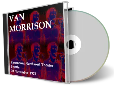 Artwork Cover of Van Morrison 1978-11-30 CD Seattle Audience