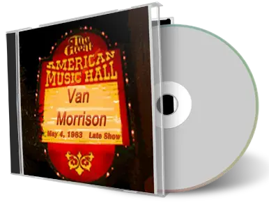 Artwork Cover of Van Morrison 1983-05-04 CD San Francisco Audience