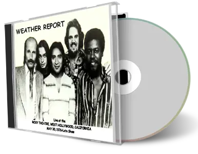 Artwork Cover of Weather Report 1976-05-30 CD Hollywood Audience