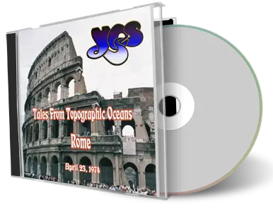 Artwork Cover of Yes 1974-04-23 CD Rome Audience