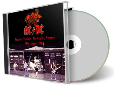 Artwork Cover of Acdc 1984-08-25 CD Stockholm Audience