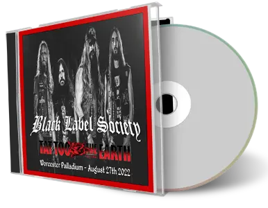 Artwork Cover of Black Label Society 2022-08-27 CD Worcester Audience