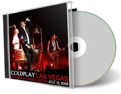 Artwork Cover of Coldplay 2008-07-19 CD Las Vegas Audience