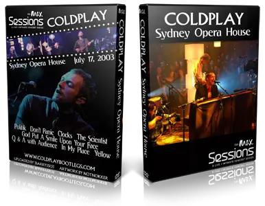 Artwork Cover of Coldplay 2003-07-17 DVD Sydney Proshot