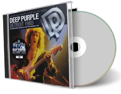 Artwork Cover of Deep Purple 1985-02-19 CD Detroit Audience