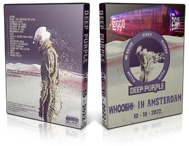 Artwork Cover of Deep Purple 2022-10-10 DVD Amsterdam Audience