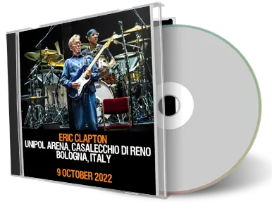Artwork Cover of Eric Clapton 2022-10-09 CD Bologna Audience