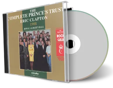 Artwork Cover of Eric Clapton Compilation CD The Complete Princes Trust Audience