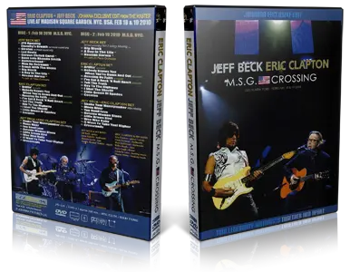 Artwork Cover of Eric Clapton And Jeff Beck 2010-02-18 DVD New York City Audience