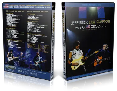 Artwork Cover of Eric Clapton And Jeff Beck 2010-02-19 DVD New York City Audience