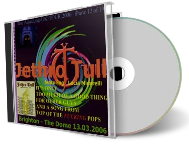 Artwork Cover of Jethro Tull 2006-03-13 CD Brighton Audience