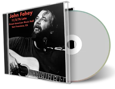 Artwork Cover of John Fahey 1976-11-02 CD San Francisco Soundboard