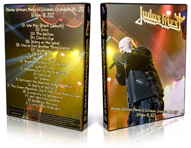 Artwork Cover of Judas Priest 2022-10-18 DVD Uniondale Audience