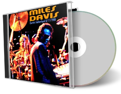 Artwork Cover of Miles Davis 1985-11-02 CD Zurich Soundboard