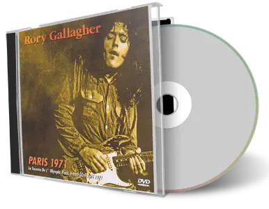Artwork Cover of Rory Gallagher 1971-03-30 CD Paris Soundboard