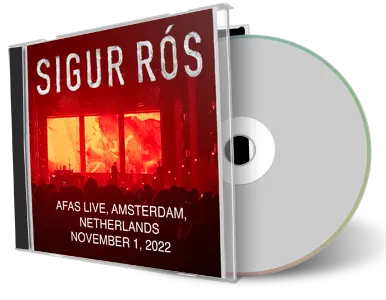 Artwork Cover of Sigur Roos 2022-11-01 CD Amsterdam Audience