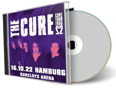 Artwork Cover of The Cure 2022-10-16 CD Hamburg Audience