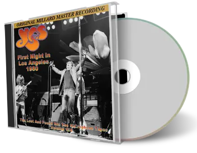 Artwork Cover of Yes 1980-10-03 CD Los Angeles Audience