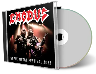 Artwork Cover of Exodus 2022-07-14 CD Gavle Audience