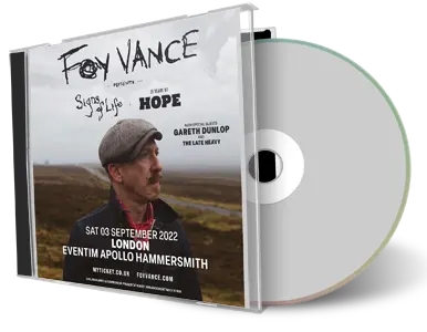 Artwork Cover of Foy Vance 2022-09-03 CD London Audience