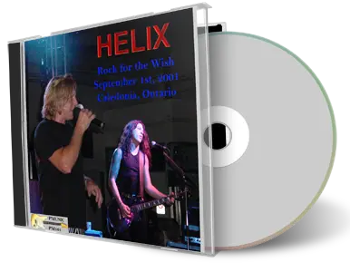 Artwork Cover of Helix 2001-09-01 CD Caledonia Soundboard