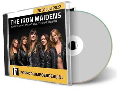 Artwork Cover of Iron Maidens 2022-07-31 CD Zoetermeer Audience