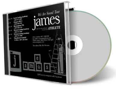 Artwork Cover of James 2008-12-19 CD Manchester Audience