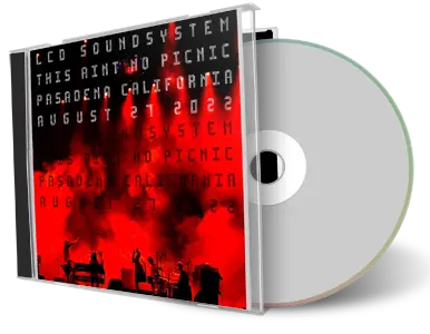 Artwork Cover of Lcd Soundsystem 2022-08-27 CD Pasadena Audience