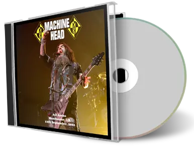Artwork Cover of Machine Head 2022-09-12 CD Manchester Audience