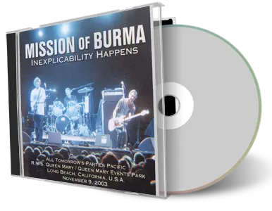 Artwork Cover of Mission Of Burma 2003-11-09 CD Long Beach Audience