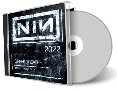 Artwork Cover of Nine Inch Nails 2022-09-11 CD Berkeley Audience