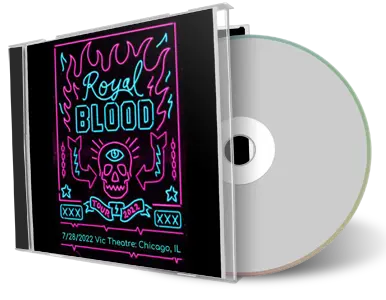 Artwork Cover of Royal Blood 2022-07-28 CD Chicago Audience