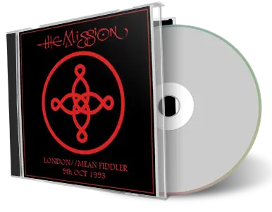 Artwork Cover of The Mission 1993-10-09 CD London Audience